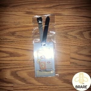 Tito’s vodka luggage tag